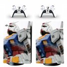 Gundam decal skin for PS5 digital Console with 2 Controllers