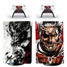 Metal Gear Solid decal skin for PS5 digital Console with 2 Controllers