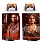 Death Loop decal skin for PS5 digital Console with 2 Controllers