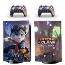 Ratchet and Clank decal skin for PS5 digital Console with 2 Controllers
