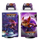 Ratchet and Clank decal skin for PS5 digital Console with 2 Controllers