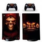 Diablo 2 decal skin for PS5 digital Console with 2 Controllers