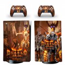 Diablo 2 decal skin for PS5 digital Console with 2 Controllers