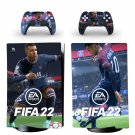 FIFA 22 decal skin for PS5 digital Console with 2 Controllers