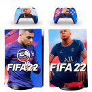 FIFA 22 decal skin for PS5 digital Console with 2 Controllers