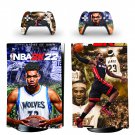 NBA 2K22 decal skin for PS5 digital Console with 2 Controllers