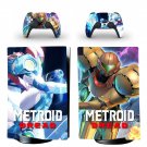 Metroid Dread decal skin for PS5 digital Console with 2 Controllers