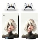 NieR Automata decal skin for PS5 digital Console with 2 Controllers