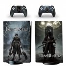 BloodBorne decal skin for PS5 digital Console with 2 Controllers