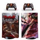 Legend of Sword and Wind decal skin for PS5 digital Console with 2 Controllers