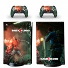 Back 4 Blood decal skin for PS5 digital Console with 2 Controllers