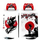 Dragon Ball decal skin for PS5 digital Console with 2 Controllers