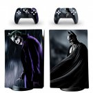 Joker Batman decal skin for PS5 digital Console with 2 Controllers