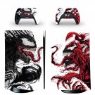 Venom decal skin for PS5 digital Console with 2 Controllers
