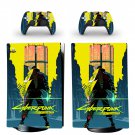 Cyberpunk 2077 decal skin for PS5 digital Console with 2 Controllers