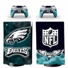 Philadelphia Eagles decal skin for PS5 digital Console with 2 Controllers