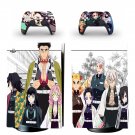 Demon Slayer decal skin for PS5 digital Console with 2 Controllers