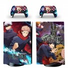 Jujutsu Kaisen decal skin for PS5 digital Console with 2 Controllers