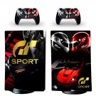 GT racing decal skin for PS5 digital Console with 2 Controllers