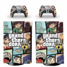 Grand Theft Dora decal skin for PS5 digital Console with 2 Controllers