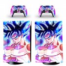 Dragon Ball decal skin for PS5 digital Console with 2 Controllers