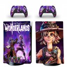 Tiny Tina's Wonderlands decal skin for PS5 digital Console with 2 Controllers
