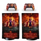 Stranger Things decal skin for PS5 digital Console with 2 Controllers