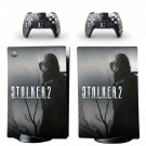 Stalker 2 decal skin for PS5 digital Console with 2 Controllers