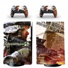Modern Warfare 2 decal skin for PS5 digital Console with 2 Controllers