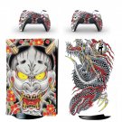 Yakuza decal skin for PS5 digital Console with 2 Controllers