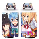 Anime decal skin for PS5 digital Console with 2 Controllers