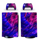 Digital Texture decal skin for PS5 digital Console with 2 Controllers