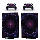 Digital Texture decal skin for PS5 digital Console with 2 Controllers