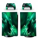Digital Texture decal skin for PS5 digital Console with 2 Controllers
