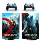 God of War decal skin for PS5 digital Console with 2 Controllers
