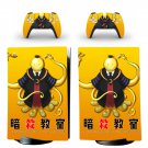Assassination Classroom decal skin for PS5 digital Console with 2 Controllers