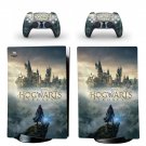 Hogwarts Legacy decal skin for PS5 digital Console with 2 Controllers