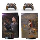 Hogwarts Legacy decal skin for PS5 digital Console with 2 Controllers