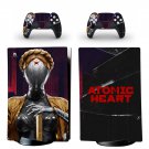 Atomic Heart decal skin for PS5 digital Console with 2 Controllers