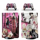 Anime decal skin for PS5 digital Console with 2 Controllers