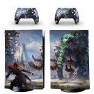 Horizon Forbidden West decal skin for PS5 digital Console with 2 Controllers