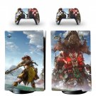 Horizon Forbidden West decal skin for PS5 digital Console with 2 Controllers