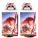 Horizon Forbidden West decal skin for PS5 digital Console with 2 Controllers