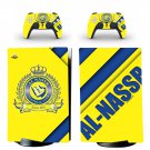 Al Nassr FC decal skin for PS5 digital Console with 2 Controllers