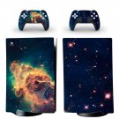 Digital Texture decal skin for PS5 digital Console with 2 Controllers