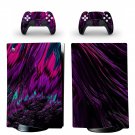 Digital Texture decal skin for PS5 digital Console with 2 Controllers