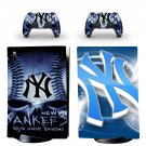 New York Yankees decal skin for PS5 digital Console with 2 Controllers