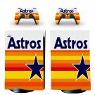 Houston Astros decal skin for PS5 digital Console with 2 Controllers