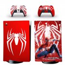 Spiderman decal skin for PS5 digital Console with 2 Controllers