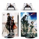 Final Fantasy 16 decal skin for PS5 digital Console with 2 Controllers